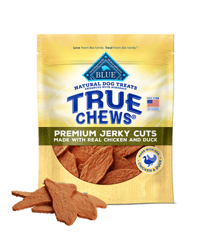 Blue Buffalo True Chews Jerky Cuts Chicken and Duck Dog