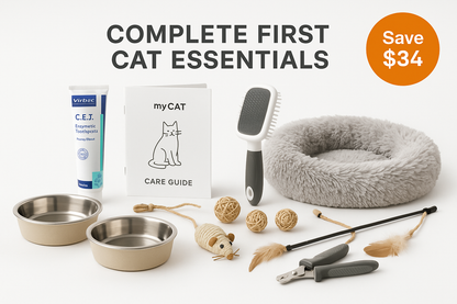 Complete New Cat Parent Starter Kit - All Essentials Bundle
