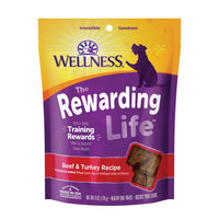 Wellness All Life Stages Rewarding Life Beef and Turkey Soft Dog Treats (6oz)