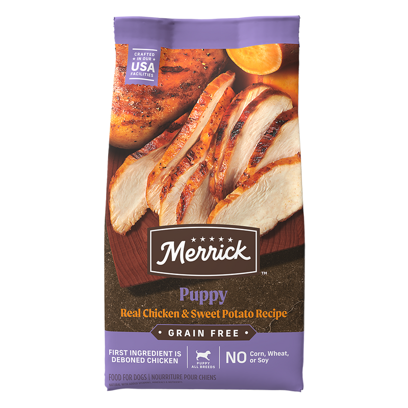 Merrick Grain Free Puppy Chicken and Sweet Potato Dog Dry Food