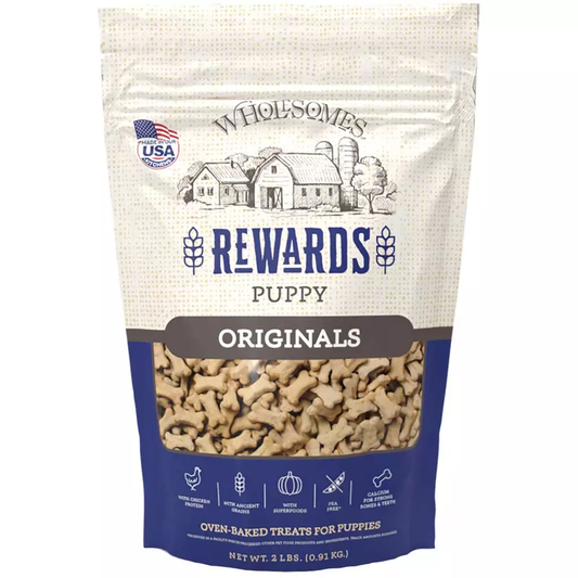 Wholesomes Puppy Original Dog Treats 2lb 🐶