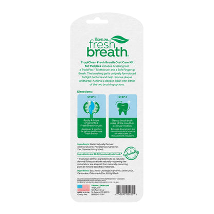 2oz Tropiclean Oral Clean Puppy Kit