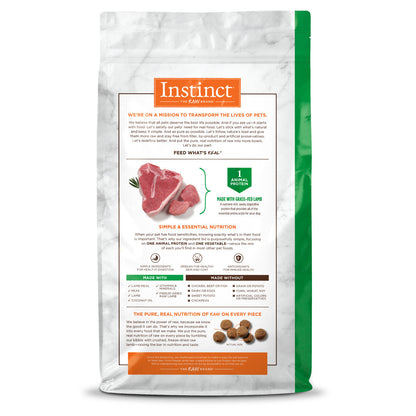 Instinct Adult Limited Ingredient Grain Free Lamb Dry Dog