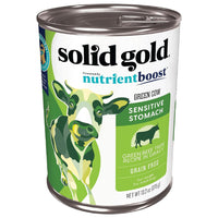 Solid Gold NutrientBoost Grain Free Green Beef Tripe Dog Pate (13.2oz)