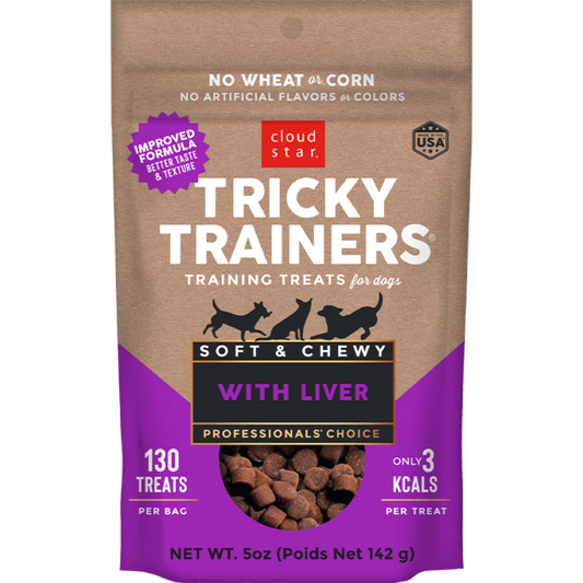 Tricky Trainers Soft and Chewy Liver Dog Treats
