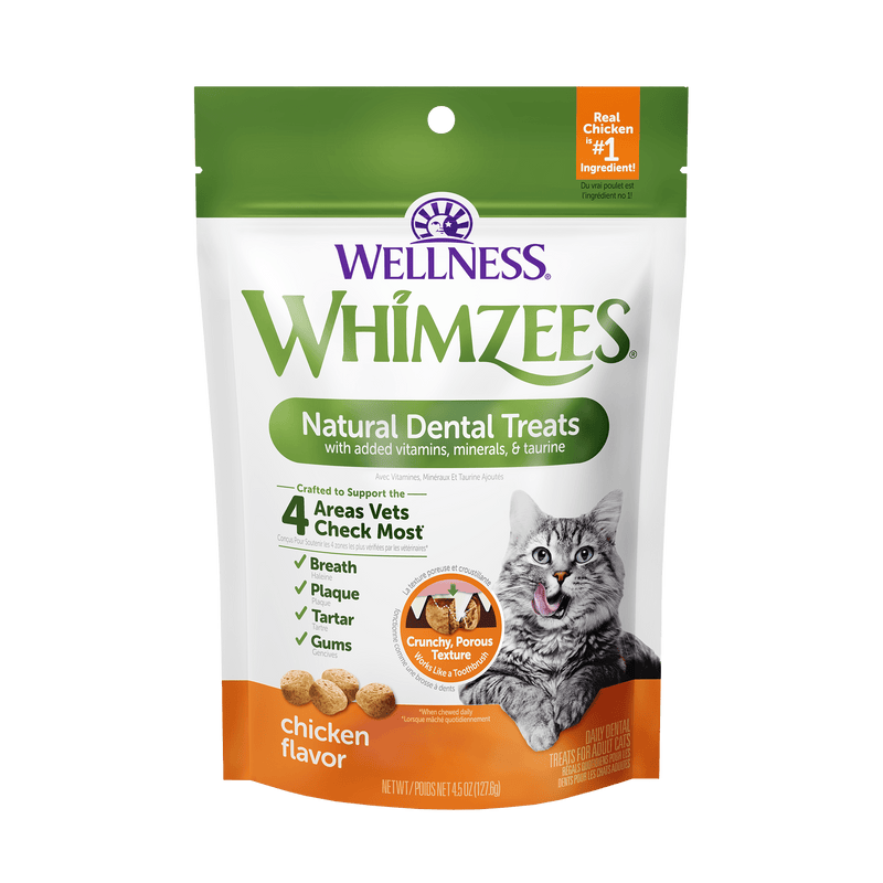 Whimzee Cat Chicken Dental Treats 2oz - Purrfect Pet Kingdom