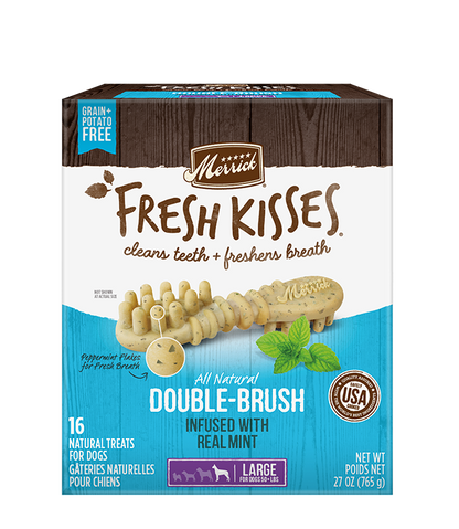 Merrick Fresh Kisses Mint Dental Treats For Large Dogs