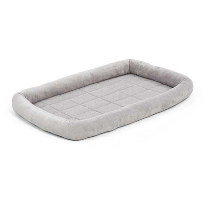 Diamond Stitch Dog Bed Large Gray 42 Inch Premium 🛏️