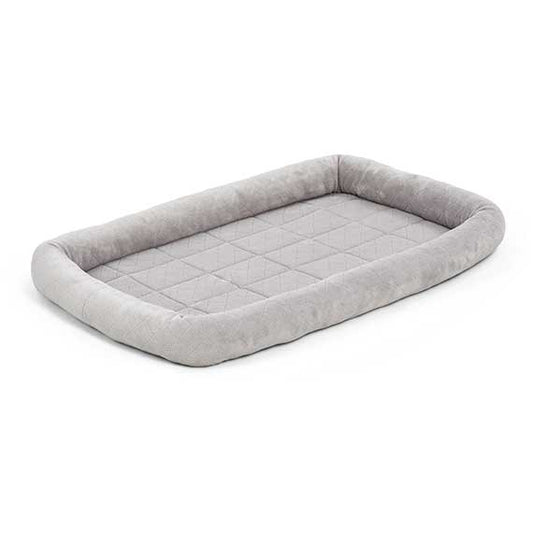 Diamond Stitch Dog Bed Large Gray 42 Inch Premium 🛏️