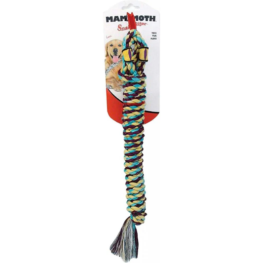 Rope Dog Toys SnakeBiter Shorty 18 Inch Dental 🐍