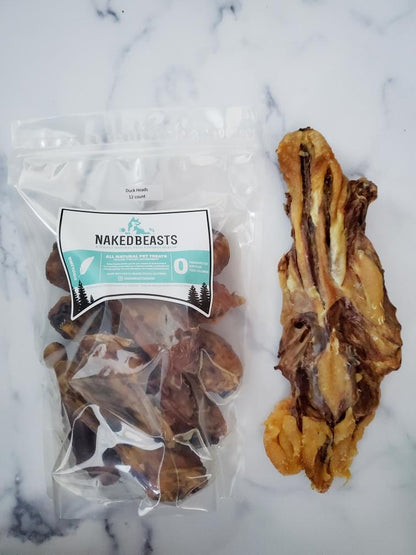Naked Beasts Raw Duck Frames Premium Natural Bone Dog Ch
