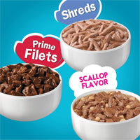 32Ct 5.5oz Friskies Fish-A-Licious Variety Pack