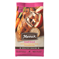 Merrick Small Breed Real Chicken & Brown Rice Recipe Dry Dog Food (12lb)