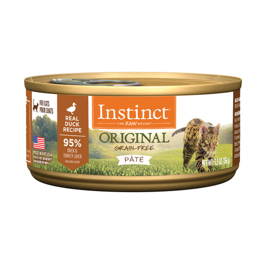 Instinct Original Adult Duck Wet Cat Food (5.5oz) - Instinct Wet Cat Food - The Family Pet