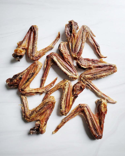 Naked Beasts Antibiotic-Free Dried Duck Wing Dog Chew Treats