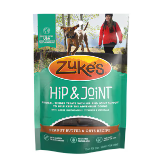 Zuke’s Adult Hip & Joint Peanut Butter Recipe Dog Treats - Soft Dog Treats - The Family Pet