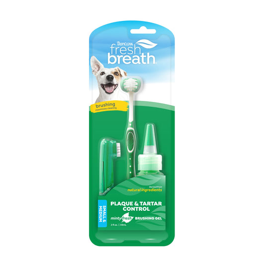 Dog Dental Care Kit Oral Health Tropiclean Complete 🦷