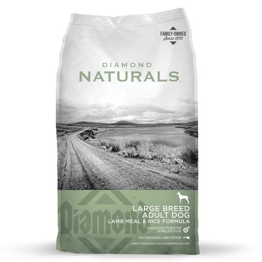 Diamond Natural Adult Large Breed Lamb and Rice Dry Dog Food (40lb) - Dry Dog Food - The Family Pet