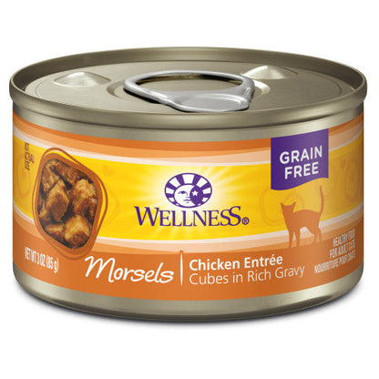 Wellness Complete Health Adult Morsels Chicken Dinner Wet