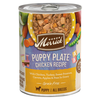 Merrick Grain Free Puppy Plate Chicken Wet Dog Food (12.7oz)