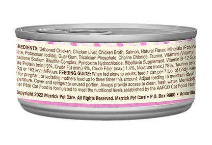 Merrick Purrfect Bistro Grain Free Kitten Chicken Pate Cat Food (3oz) - Merrick Wet Cat Food - The Family Pet