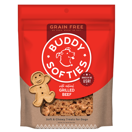 Beef Dog Treats Soft Grain Free Chewy 5oz USA 🥩