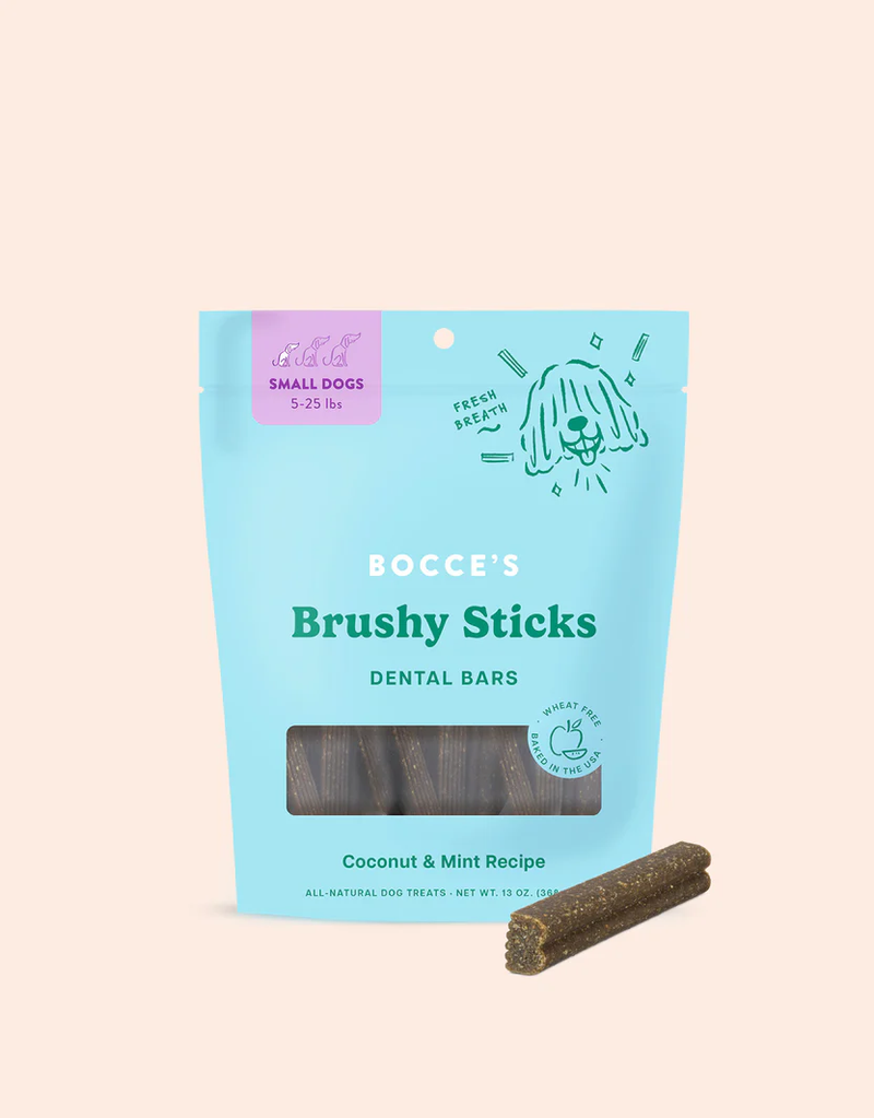 Bocce's Brushy Stick for Small Dogs (13oz)