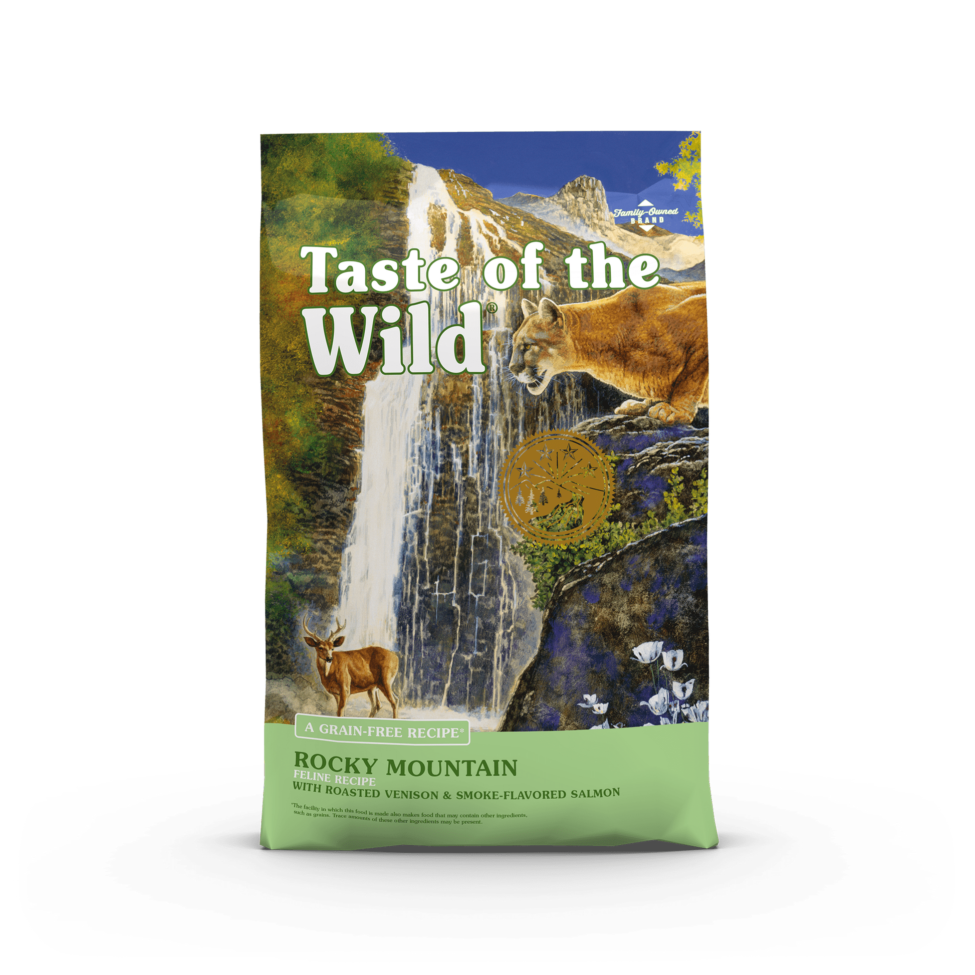 Taste of the Wild Adult Rocky Mountain Venison and Salmon Feline Food - Tast of the Wild Dry Cat Food - The Family Pet