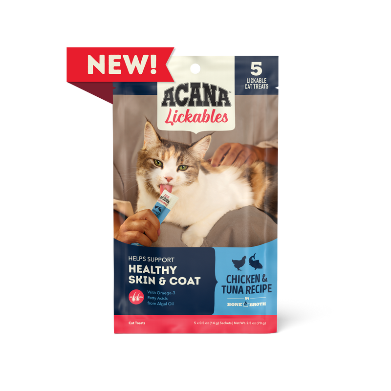 Acana Cat Lickables Chicken & Tuna Cat Treats (2.5oz)