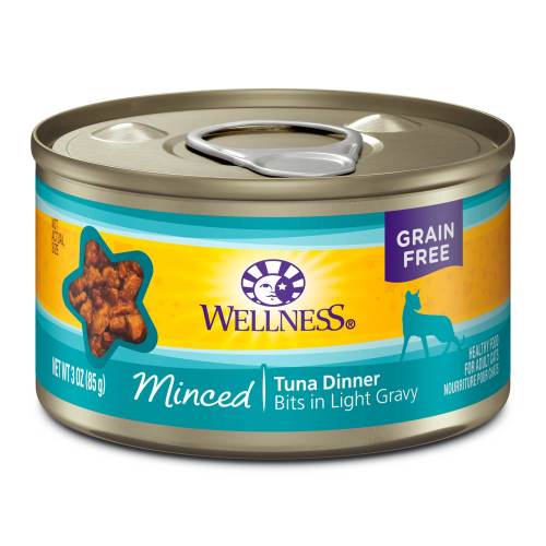 Wellness Complete Health Adult Minced Tuna Entree Wet Cat Food (5.5oz) - Wet Cat Food - The Family Pet