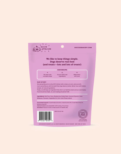 Bocces Soft and Chewy Quack, Quack ,Quack Dog Treats (6oz)