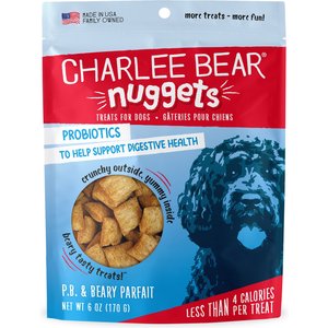 Charlee Bear Nuggets Probiotic Beary Parfait Dog Treats (8oz)