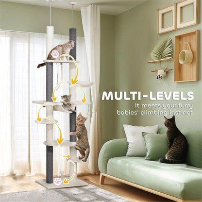 Purrfect Pet Kingdom Indoor Cat Furniture with Scratching Posts Purrfect Pet Kingdom