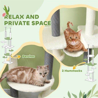 Purrfect Pet Kingdom Indoor Cat Furniture with Scratching Posts Purrfect Pet Kingdom