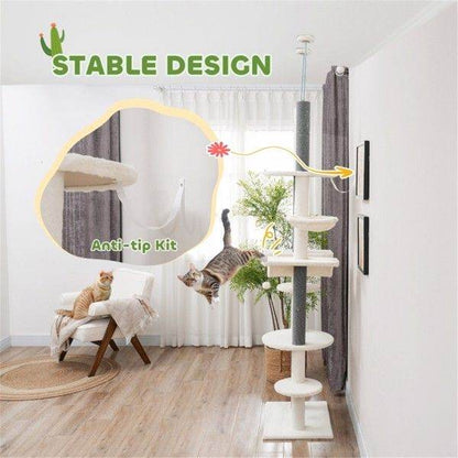 Purrfect Pet Kingdom Indoor Cat Furniture with Scratching Posts Purrfect Pet Kingdom