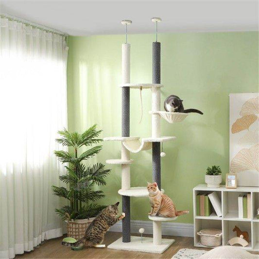 Purrfect Pet Kingdom Indoor Cat Furniture with Scratching Posts as picture Purrfect Pet Kingdom