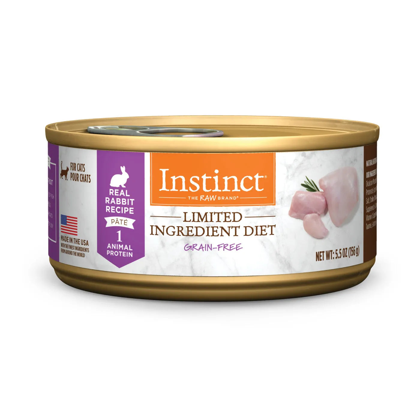 Instinct - Instinct Limited Ingredient All Life Stages Rabbit Wet Cat - Wet Cat Food