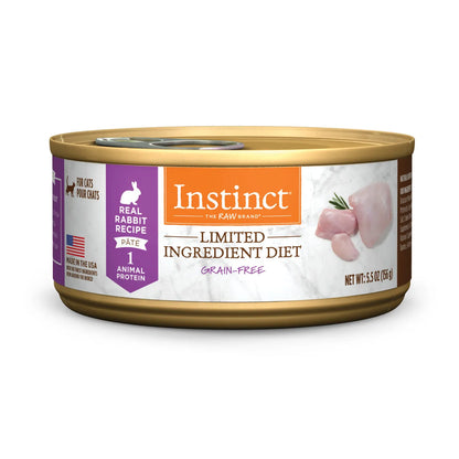 Instinct - Instinct Limited Ingredient All Life Stages Rabbit Wet Cat - Wet Cat Food