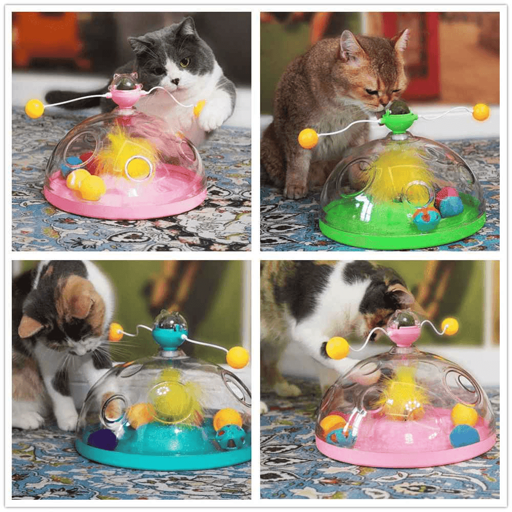 Purrfect Pet Kingdom Interactive Cat Puzzle Toy with Treats Purrfect Pet Kingdom