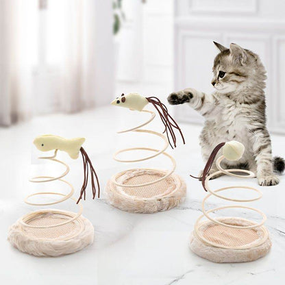 Purrfect Pet Kingdom Interactive Kitten Play Toy with Catnip Small Ball Purrfect Pet Kingdom