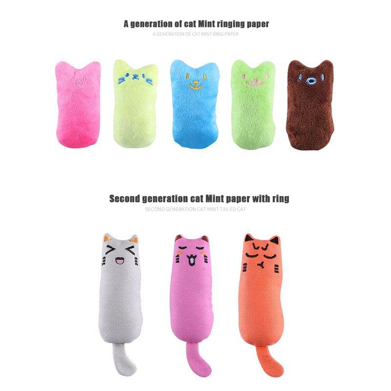 Purrfect Pet Kingdom Interactive Thumb Toy for Cats - Catnip Plush Purrfect Pet Kingdom