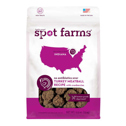 Turkey and Cranberry Meatballs Natural Dog Treats for Pups