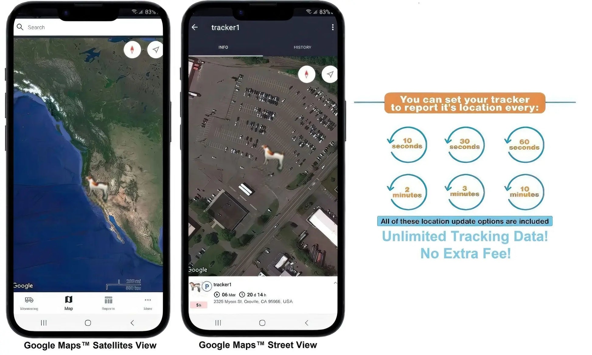 Purrfect Pet Kingdom iTrackPET GPS Tracking Harness Purrfect Pet Kingdom