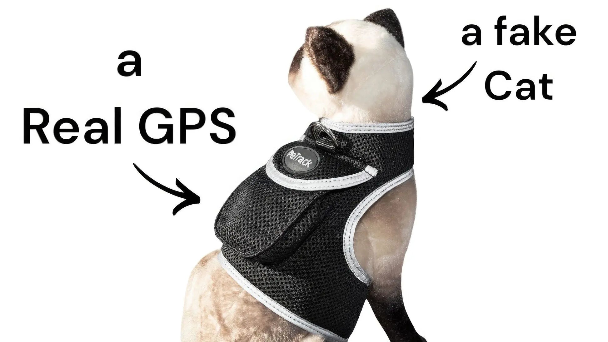 Purrfect Pet Kingdom Pet GPS Tracking Harness with iTrackPET Purrfect Pet Kingdom