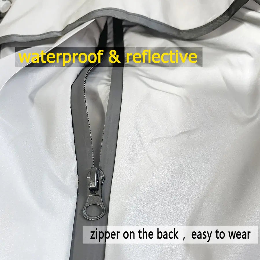 Reflective Dog Raincoat - Reflective Dog Jacket - Mimarta