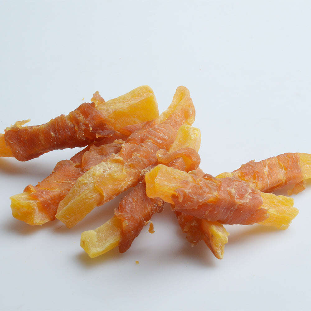 Jack PetPals chicken dog treats 12oz. Chewy and tasty dog snacks for rewarding your furry friend