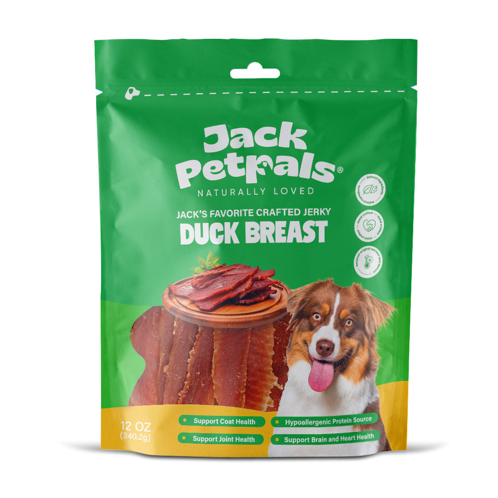 Dog Treats Jack PetPals Handcrafted Jerky Duck Breast Treats - main product image for dog treats
