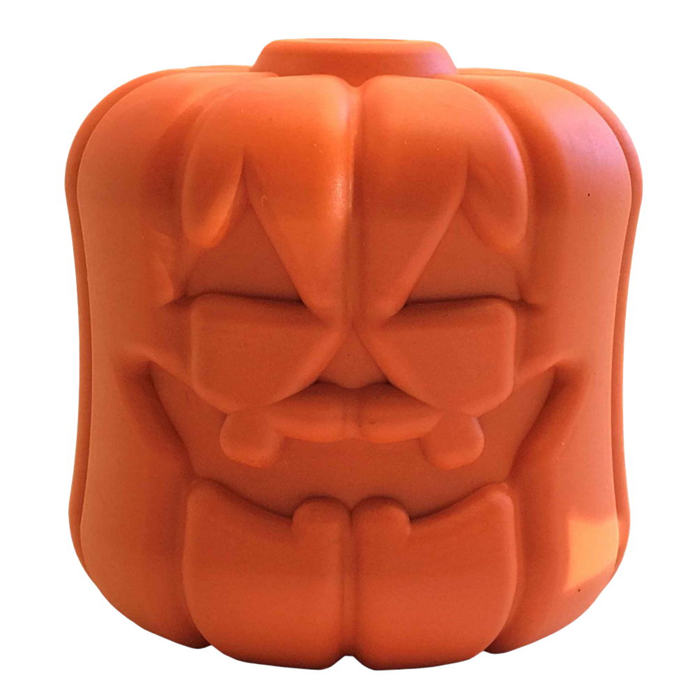 Jack O Lantern Dog Toy - Durable Halloween Chew Toy for Large