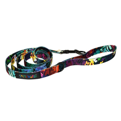 jamsworld.com - Pet Leash - Fiore Black - Pet Accessories