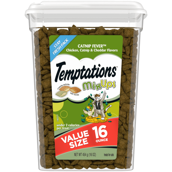 Temptations Mixups Catnip Fever Cat Treats - Temptations Cat Treats - The Family Pet